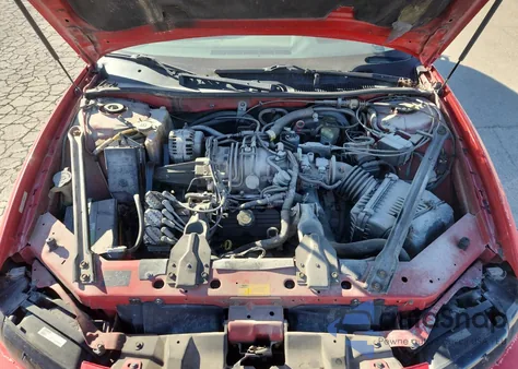 2000 Pontiac Grand Prix Gtp from USA, damaged, VIN 1G2WR5215YF351521